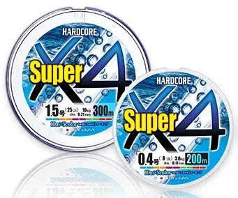 HARDCORE SUPER X4 150m Hi-Vis Yellow : Grosime - 0.19mm