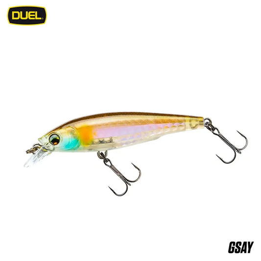 Vobler yo-zuri L-BASS Jerkbait 80SP : Culoare - GSAY - Ghost Ayu