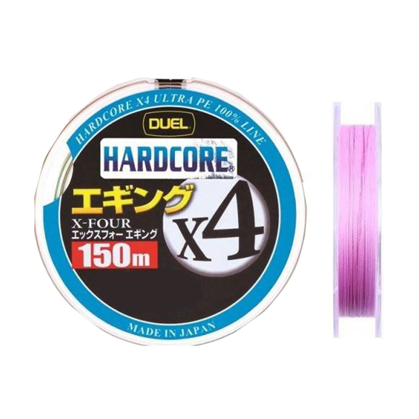 DUEL HARDCORE X4 BRAID 150M MP : Grosime - 0.150mm / 0.8