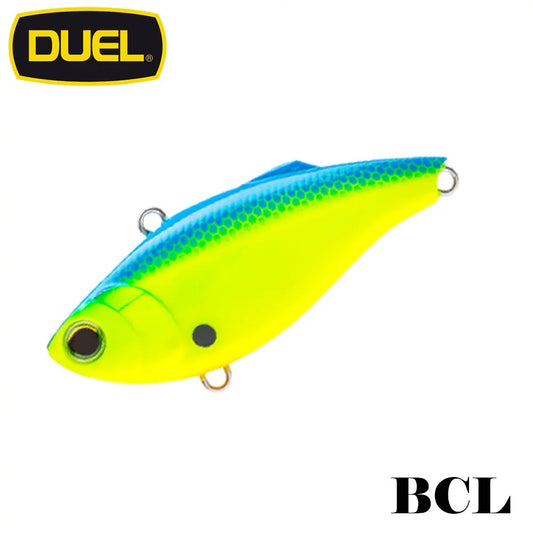 Duel Hardcore Vibe 7.5cm/23.5gr Sinking : Culoare - BCL - Blue Back Chartreuse