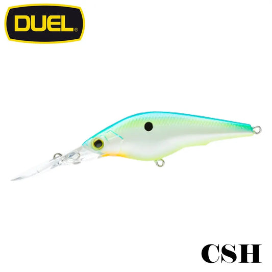 DUEL Hardcore Shad 7.5cm Slow Sinking : Culoare - CSH - Citrus Shad