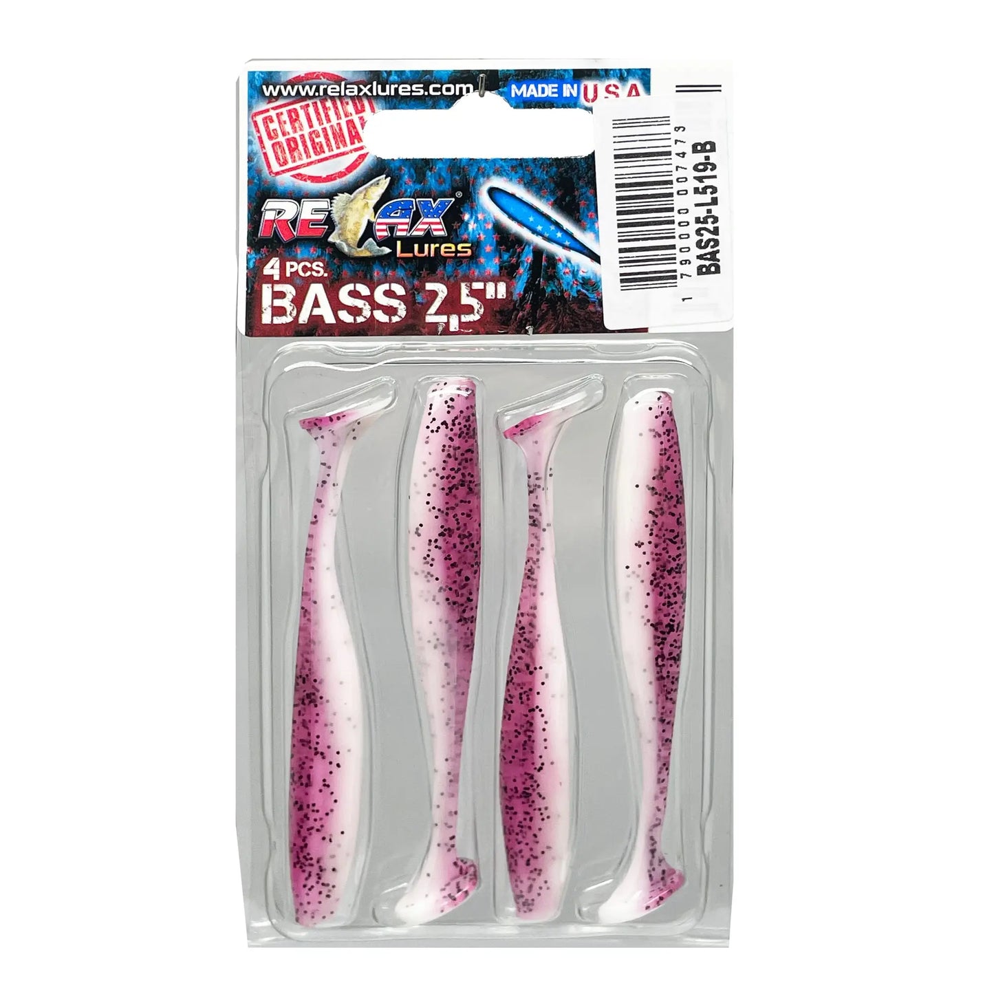 Bass 6,5cm Laminat Relax (4buc/blister) : Culoare - L519