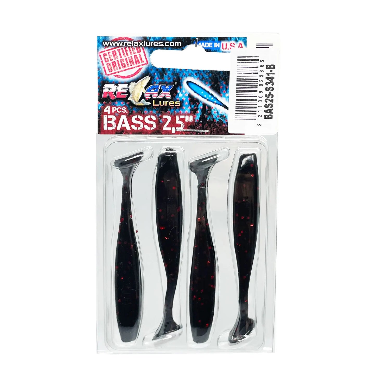 Bass 6,5cm Standard Relax *(4buc/blister) : Culoare - S341