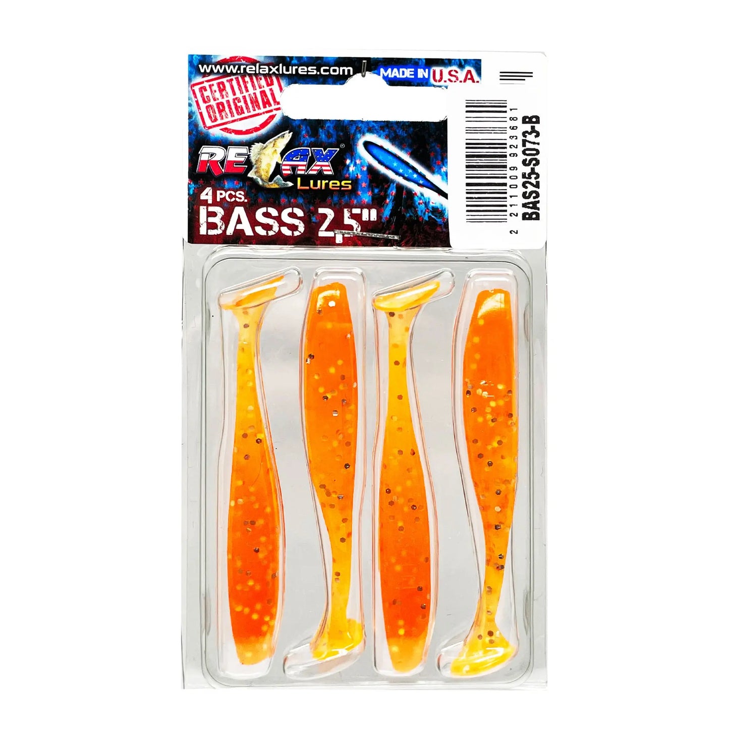 Bass 6,5cm Standard Relax *(4buc/blister) : Culoare - S073
