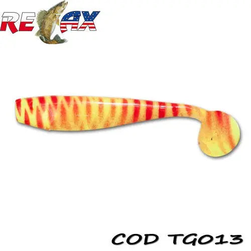 King Shad 10cm Tiger Relax (4buc/plic.) : Culoare - TG013