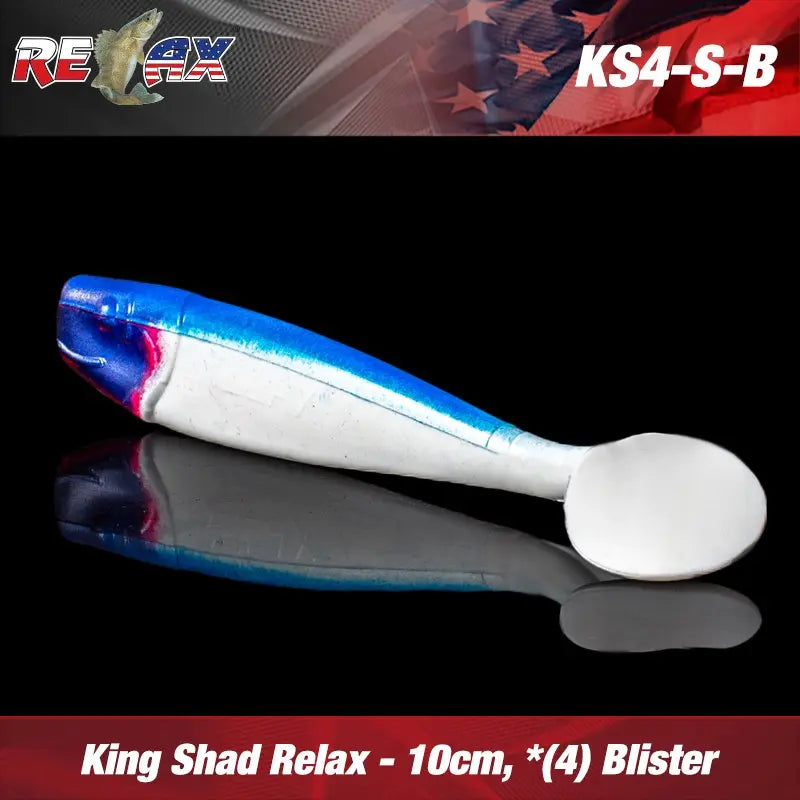 King Shad 10cm Standard Relax (4buc/Blister) : Culoare - S124
