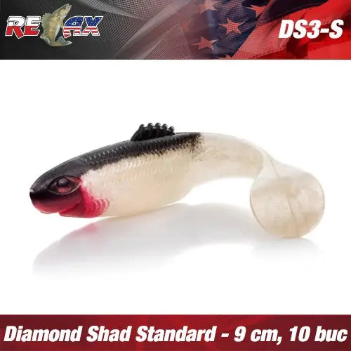 Diamond Shad 9cm Standard Relax (10buc/plic) : Culoare - S083R