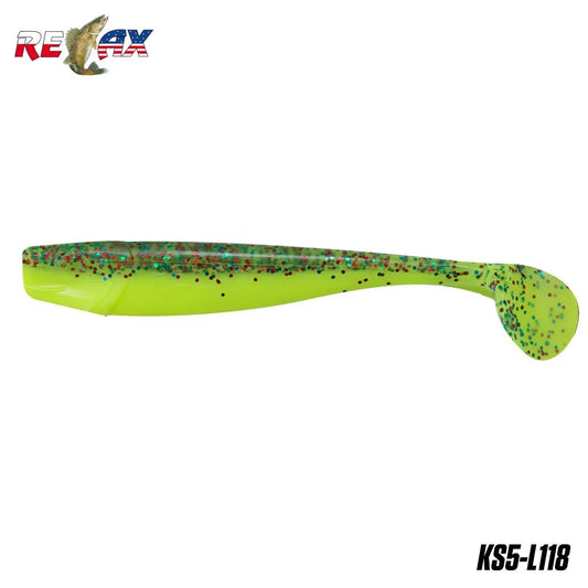 King Shad 12,5cm Laminat Relax (5buc/plic) : Culoare - L118