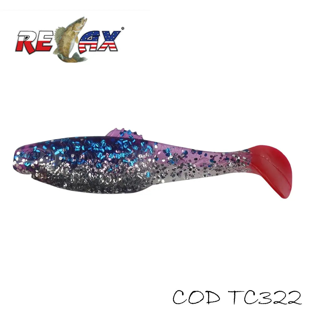 Diamond Shad 9cm TriColourc Relax (10buc/plic) : Culoare - TC146