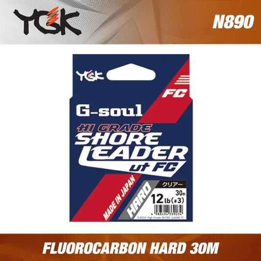Fir Fluorocarbon YGK N980 G-Soul HI-Grade Shore Leader 30m : Marime - size 5