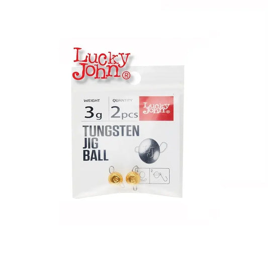 Lucky John TUNGSTEN JIG BALL : Cod - LJTB-003G - 2buc/plic