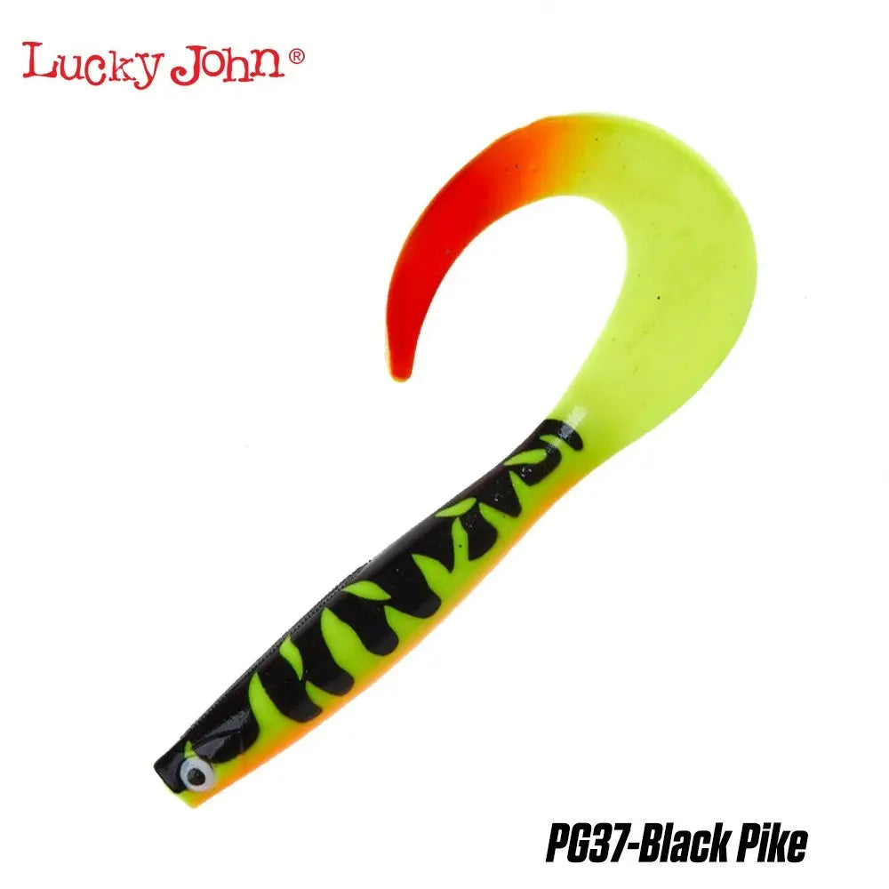 Lucky John KUBIRA FIRE TAIL 7''/18cm : Culoare - PG41 - Olive Spotted Bullhead