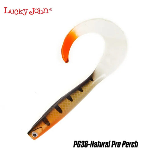 Lucky John KUBIRA FIRE TAIL 7''/18cm : Culoare - PG36 - Natural Pro Perch