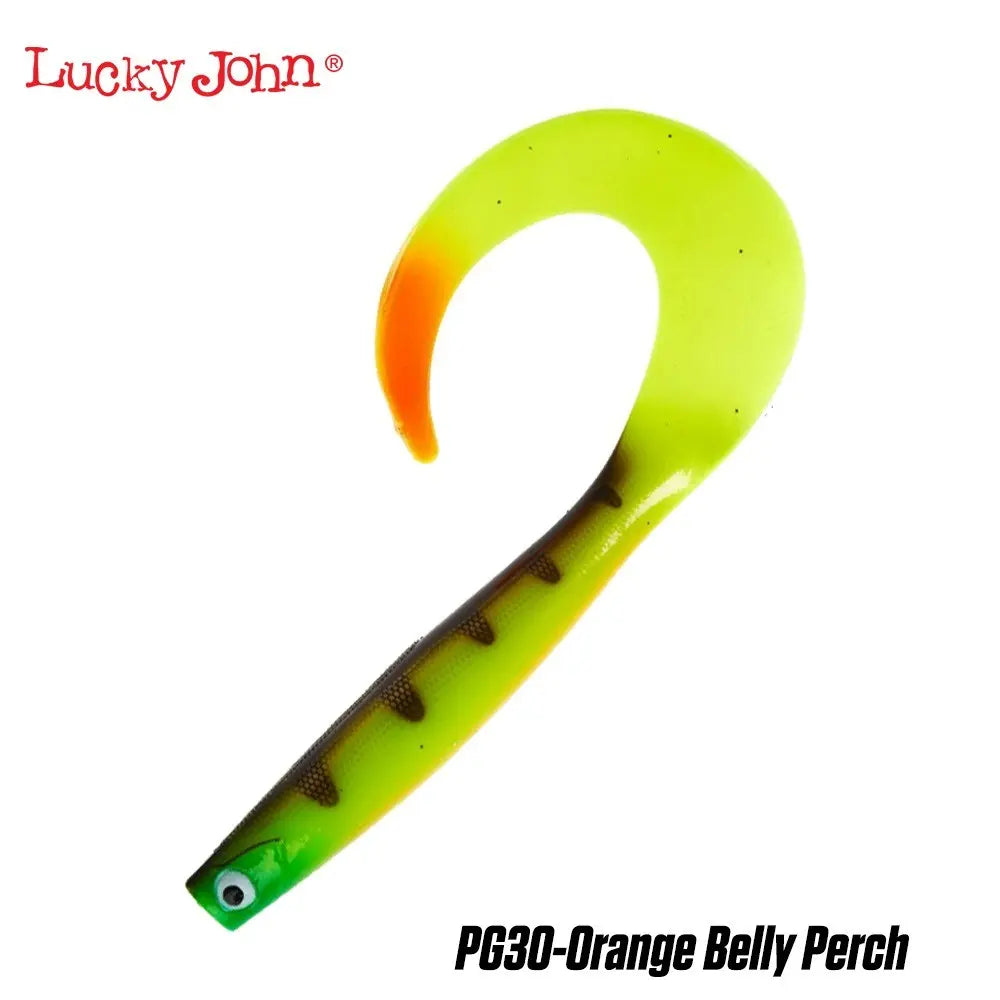 Lucky John KUBIRA FIRE TAIL 7''/18cm : Culoare - PG30 - Orange Belly Perch