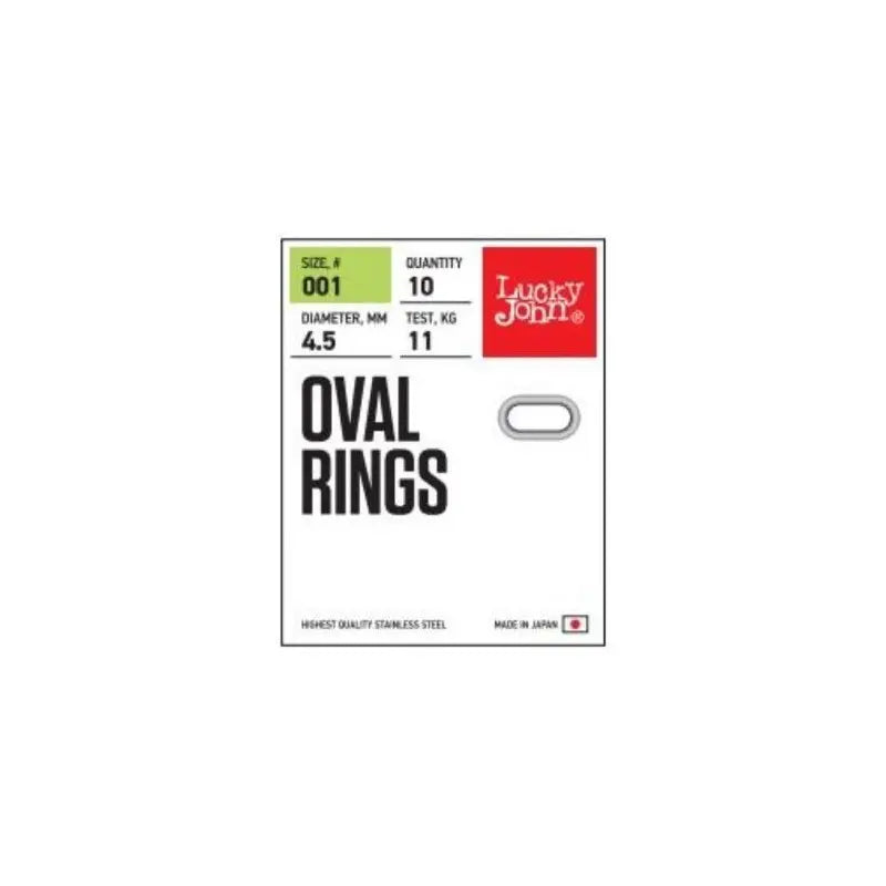 Inele Ovale Lucky John Oval Rings : Greutate - 15kg