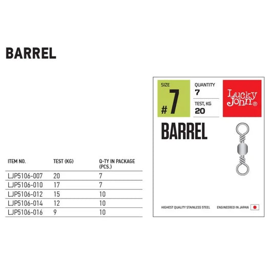 Vartej Lucky John Barrel : Marime - 007