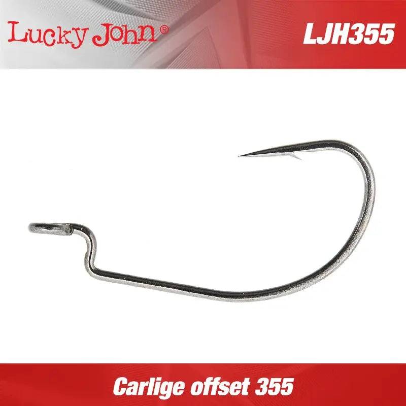 Carlige offset Lucky John : Marime - 2/0 - 7buc/plic