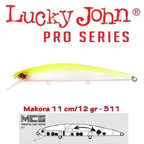 Lucky John Makora 11 CM SP : Culoare - 311