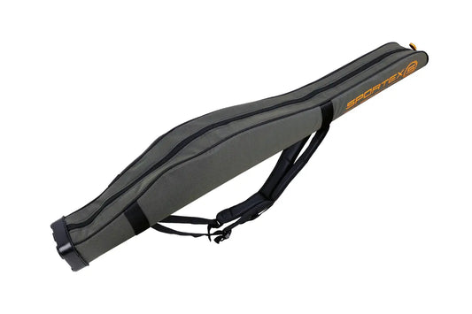 Sportex Husa Rigida Lansete Spoon Bag 2 Compartimente 115cm Olive