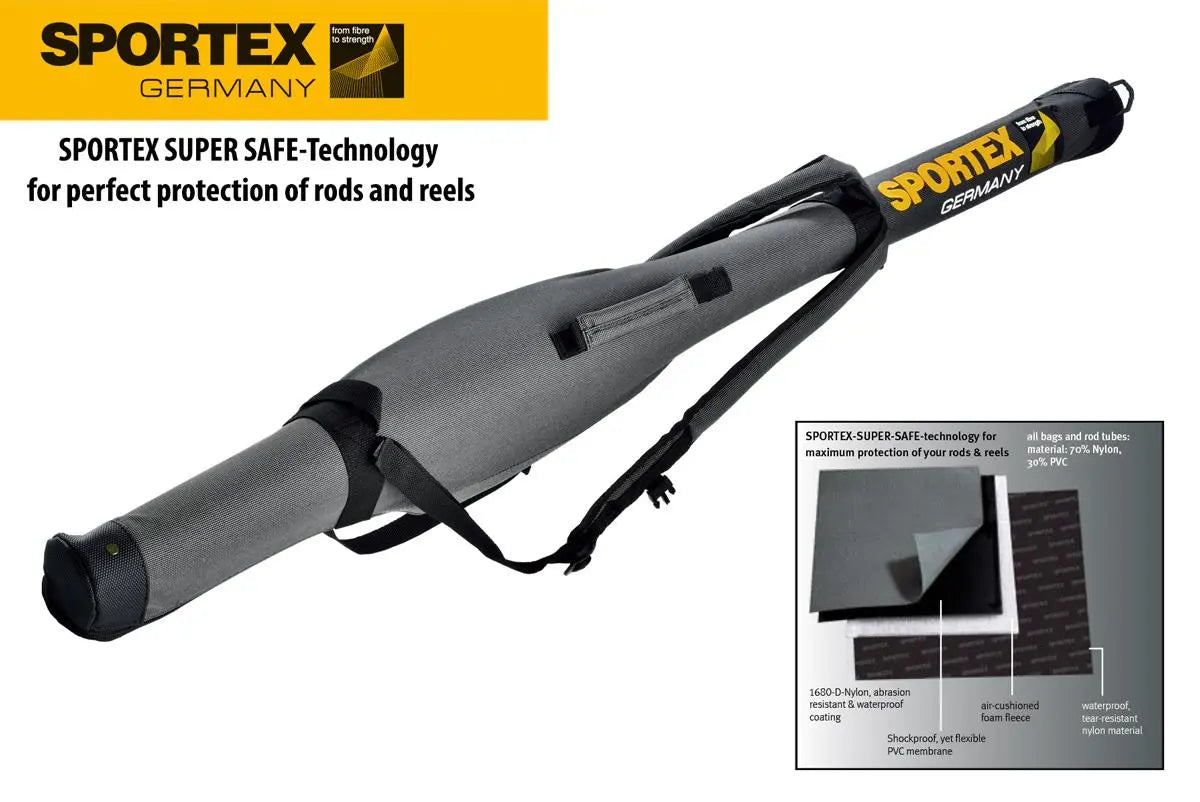 Sportex Tub Rigid Lansete Viii 165cm Grey