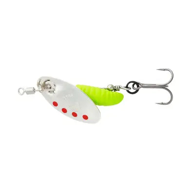 Lingurita Rotativa Savage Gear Grub Spinners 1 3.8g S Silver Red Lime