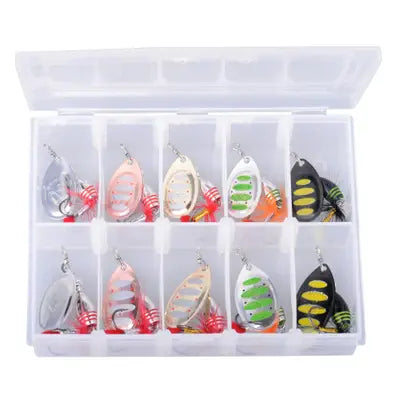 Lingurita Rotativa Savage Gear ROTEX SPINNER KIT 2/2/5.5G S 10PCS