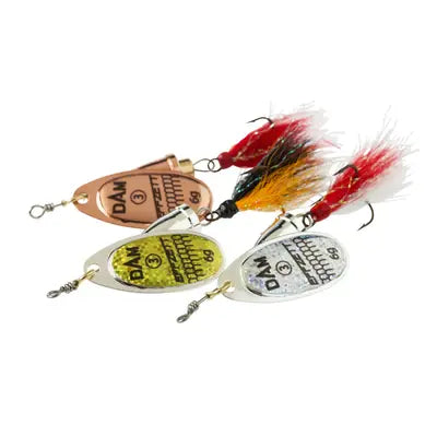 Lingurita Rotativa DAM EXECUTOR DRESSED SPINNER 3 6G S RF RED