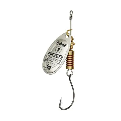 Lingurita Rotativa DAM SINGLEHOOK SPINNER 1 3G SINKING SILVER