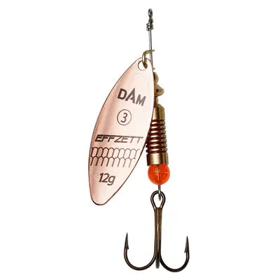 Lingurita Rotativa DAM PREDATOR SPINNER 3 12G SINKING COPPER