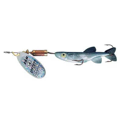Lingurita Rotativa DAM MINNOW SPINNER 2 5G SINKING SILVER/BLACK