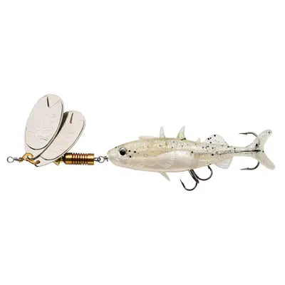 Lingurita Rotativa Abu Garcia FA Stickle Spinner 10.0cm Salt n Pepper