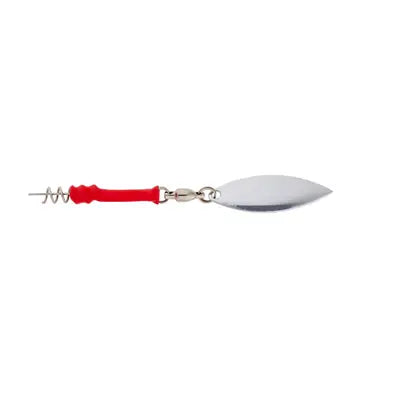 Vobler Savage Gear SCREWIN SPIN TEASER S SILVER RED 3PCS
