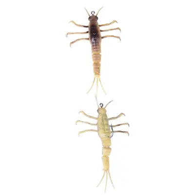 Shad Savage Gear 3d Tpe Mayfly Nymph 5cm2.5g Yellow Belly