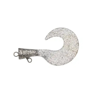 Vobler Abu Garcia SVZ McMio Big Spare Tail Silver Glitter