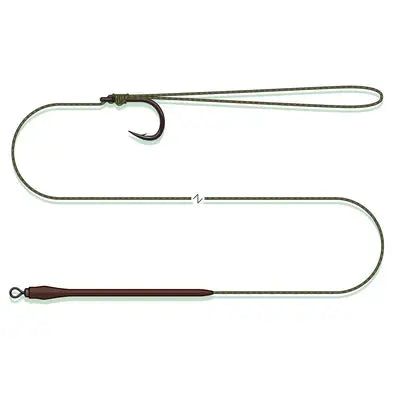 Vobler MADCAT STANDARD PELLET RIG 60CM 0.80MM 2/0 SP