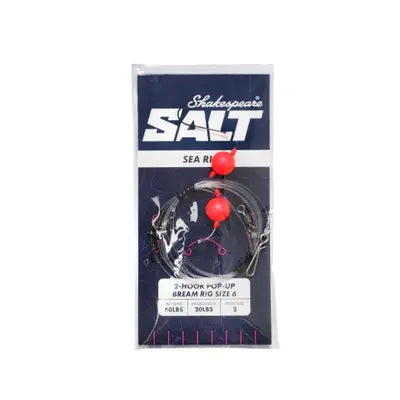 Vobler Shakespeare 2-Hook Pop-up Bream Rig size 2