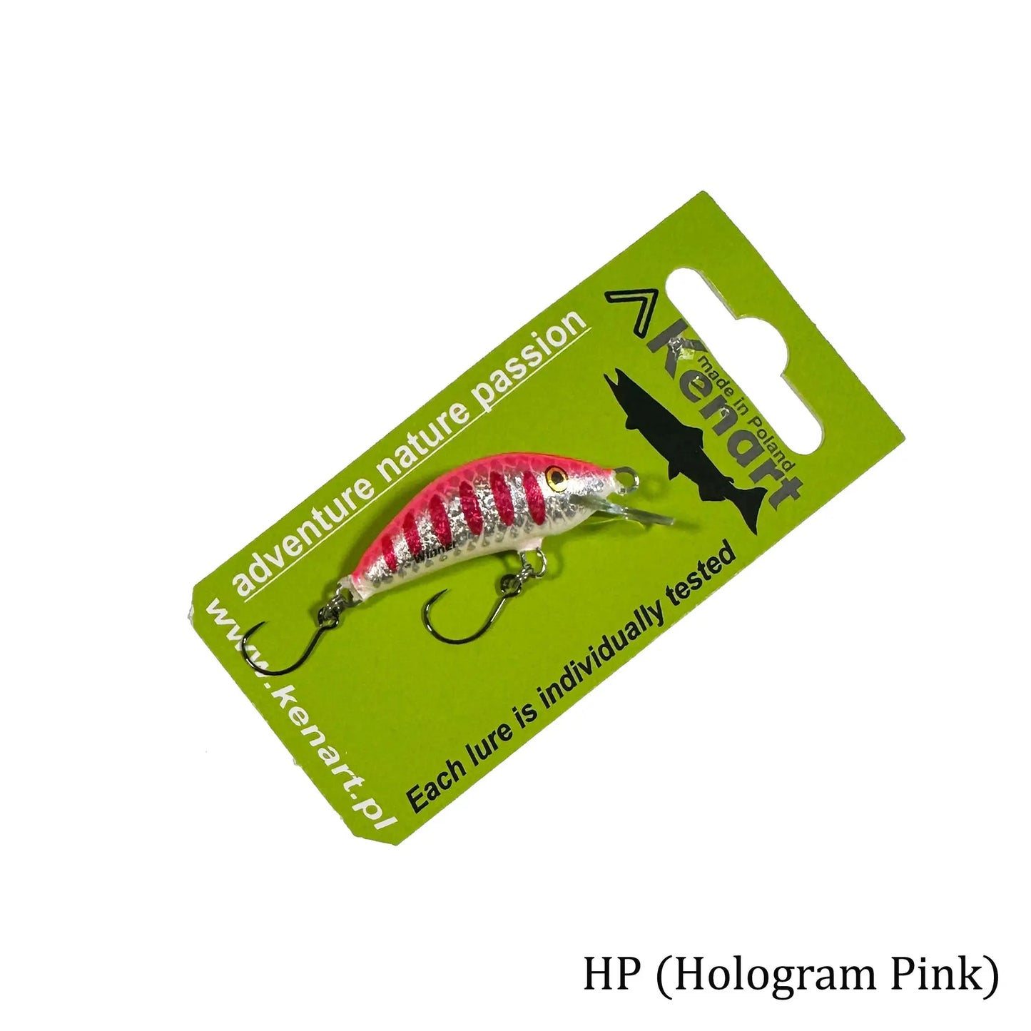Vobler Winner 3.5cm/4gr sinking Kenart : Culoare - HP (Hologram Pink)