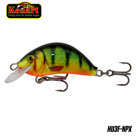Vobler Hunter Floating 3cm/2,5g Kenart : Culoare - Natural Gold