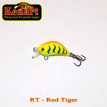 Vobler Clean Hunter Floating 4cm/4g Kenart : Culoare - Red Tiger
