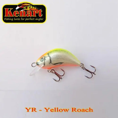 Vobler Clean Hunter Floating 4cm/4g Kenart : Culoare - Yellow Roach
