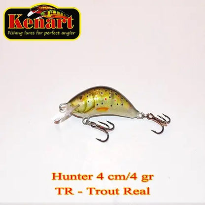 Vobler Clean Hunter Floating 4cm/4g Kenart : Culoare - Trout Real
