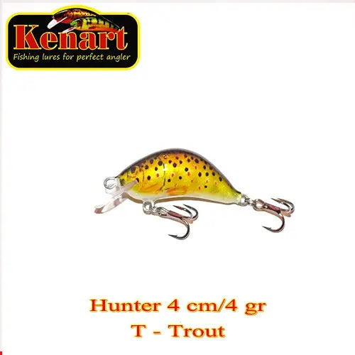 Vobler Clean Hunter Floating 4cm/4g Kenart : Culoare - Trout