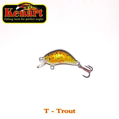 Vobler Clean Hunter Sinking 2cm/2g Kenart : Culoare - Trout