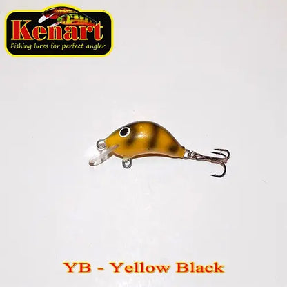 Vobler Clean Hunter Sinking 2cm/2g Kenart : Culoare - Black Tiger