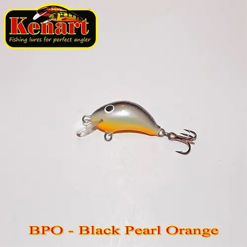 Vobler Clean Hunter Sinking 2cm/2g Kenart : Culoare - Black Pearl Orange