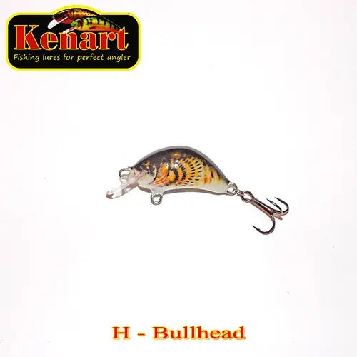 Vobler Clean Hunter Floating 2cm/1.5g Kenart : Culoare - Natural Perch Fluo