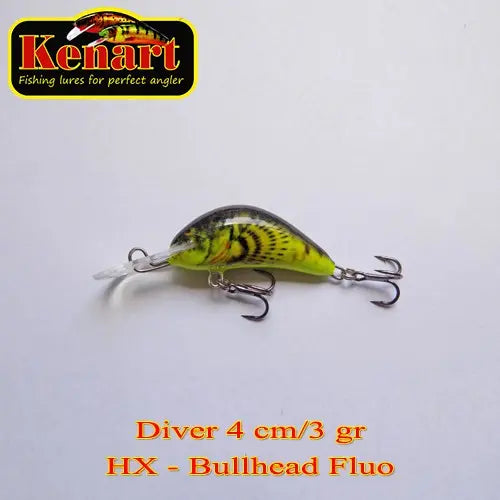 Vobler Kenart Diver 4cm / 5gr (sinking) : Culoare - HX