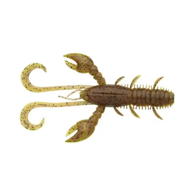 Shad Berkley Hollow Craw 7cm Brown Chartreuse 8buc.