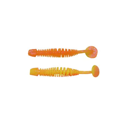 Shad Berkley Pwrbt Pwr Leech 50mmfl Orng/Snsne Ylw