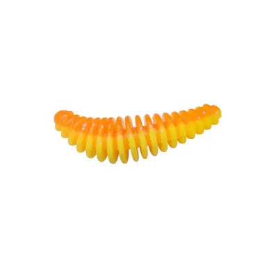 Shad Berkley Pwrbt Pwr Pupa 35mm Fl Orng/snsne Ylw